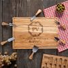 Personalized Olive Wood Cutting Board – Wedding & Anniversary Gift