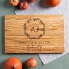Personalized Olive Wood Cutting Board – Wedding & Anniversary Gift