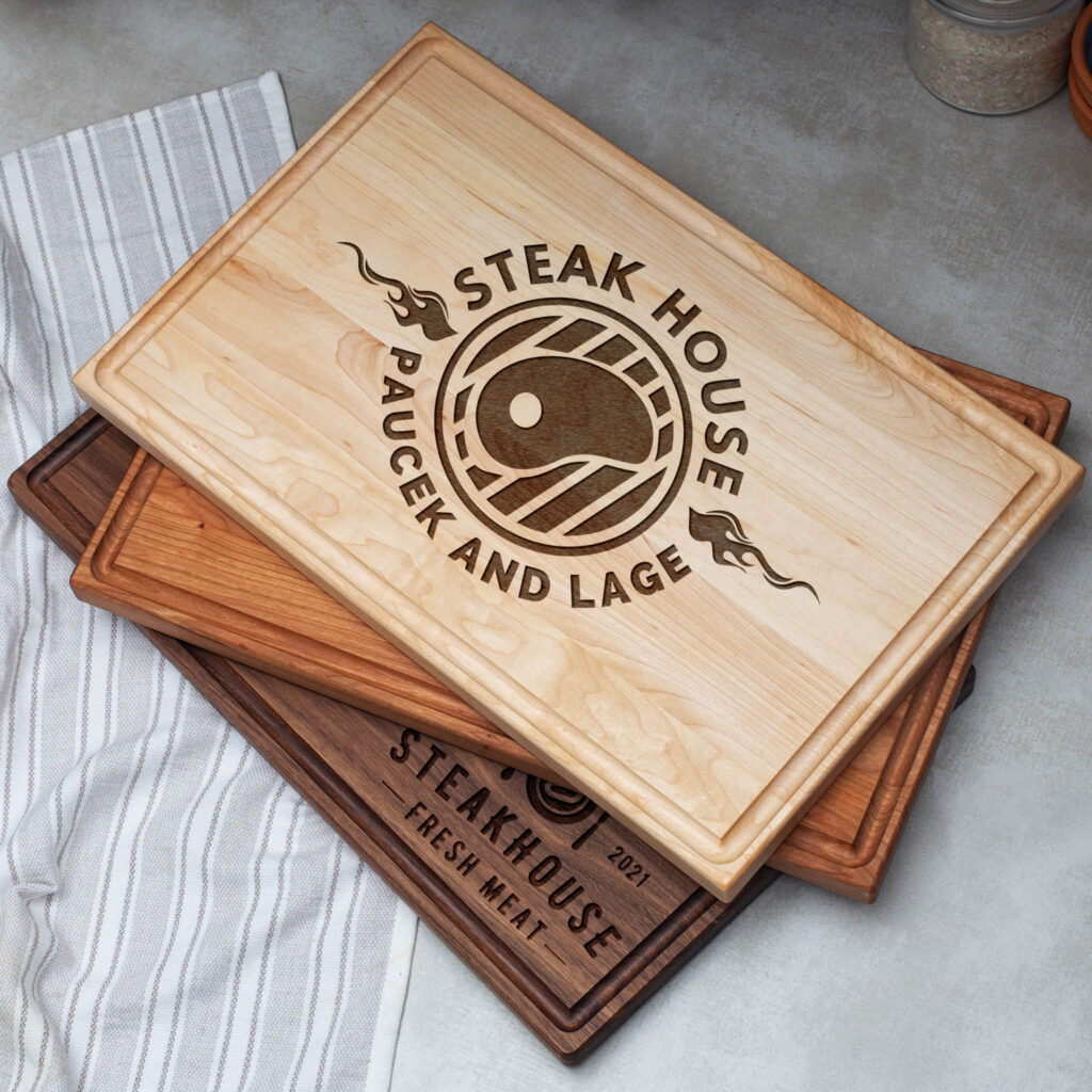 Custom Cutting Boards with logo for corporate gifts