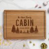 Personalized Cabin Cutting Board