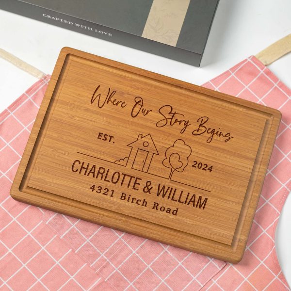 Realtor Closing Gift Cutting Board
