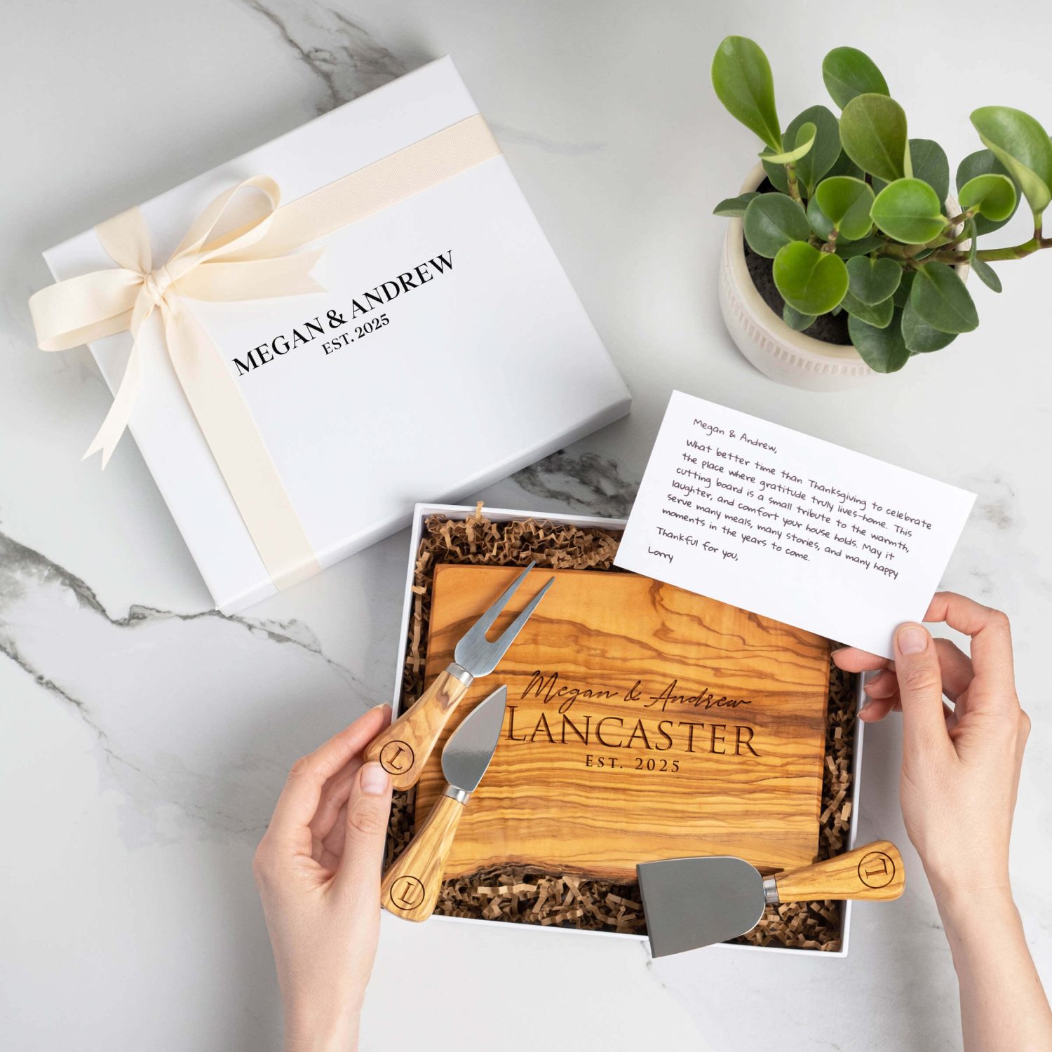 Personalized Charcuterie Gift Set