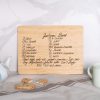 Handwritten Recipe Gift Cutting Board