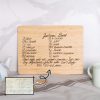 Olive Wood Recipe Cutting Board