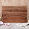 Personalized walnut cutting board.