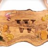 X-Large Olive Wood Charcuterie Board Personalized with logo