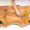 X-Large Olive Wood Charcuterie Board Personalized with logo