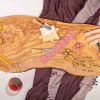 X-Large Olive Wood Charcuterie Board Personalized