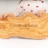 X-Large Olive Wood Charcuterie Board Personalized