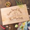 Personalized Realtor Closing Gift Cutting Board