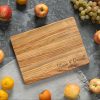 Personalized Olive Wood Cutting Board