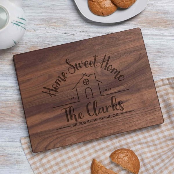 Personalized Realtor Closing Gift Cutting Board