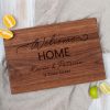 Welcome home cutting board.