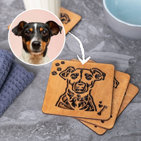 Custom Dog Coasters