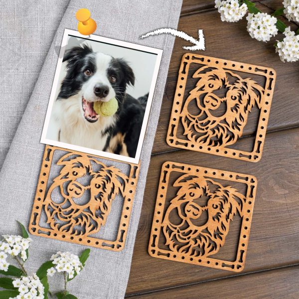 Custom Dog Coasters