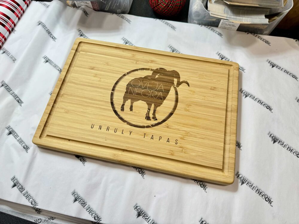 Olive wood cherry cutting boards