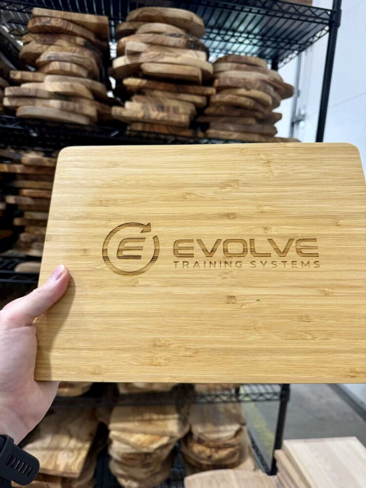 Engraved Logo maple cutting boards