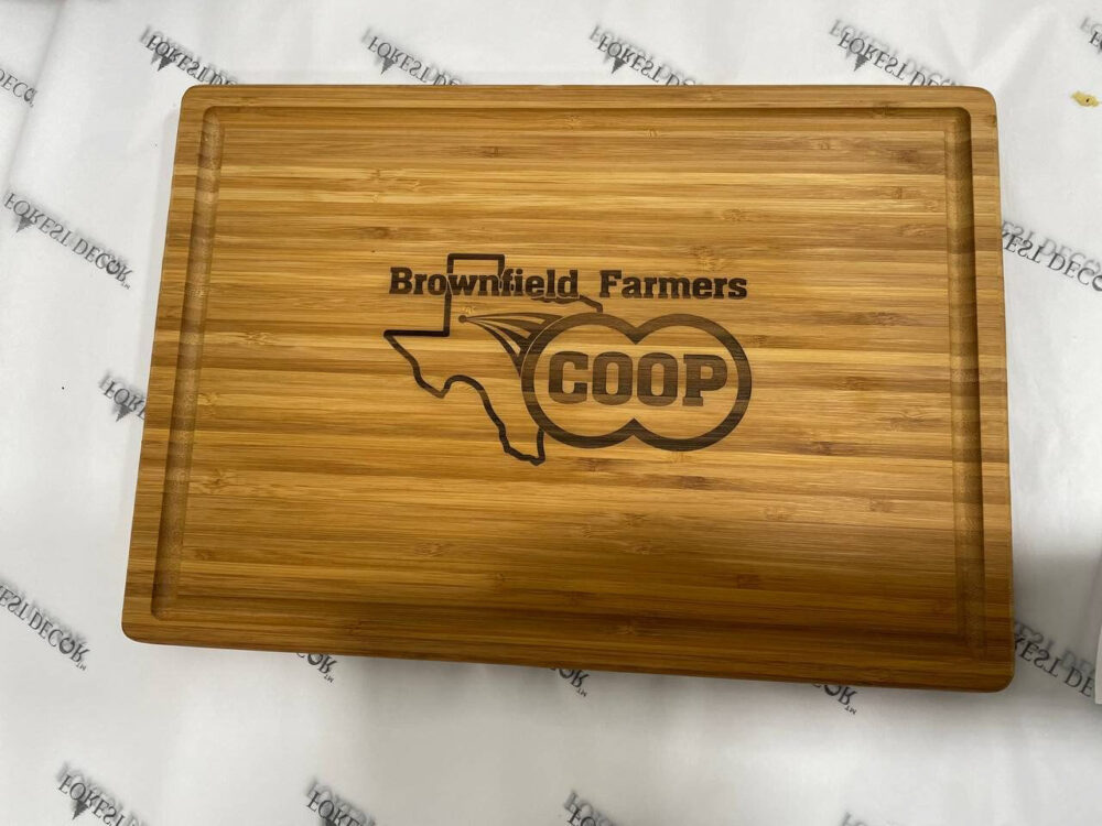 Engraved Logo cutting boards