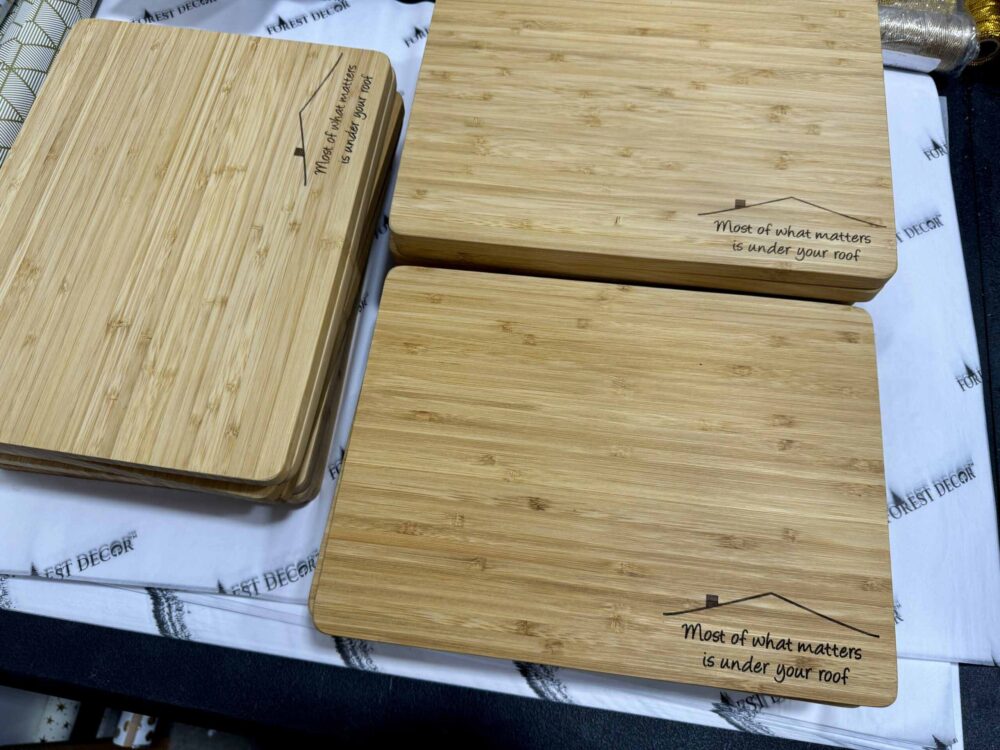 Engraved Logo cutting boards