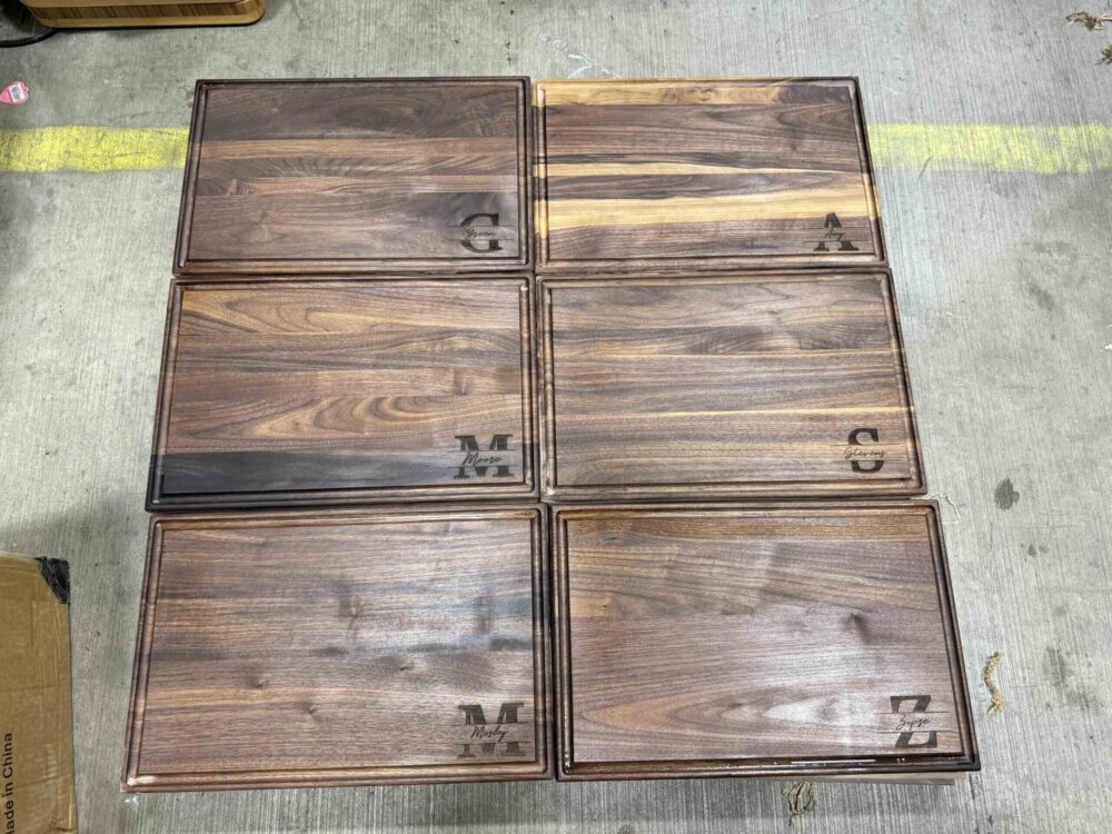 Corporate Logo cutting boards
