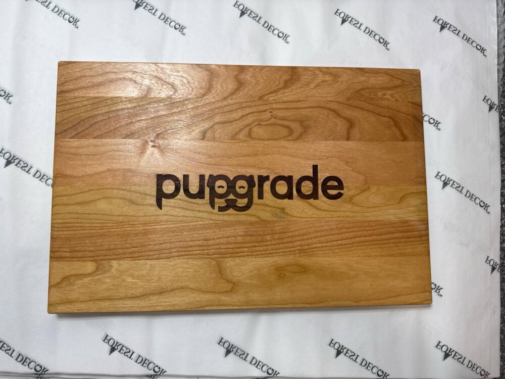 Logo cutting boards for corporate orders