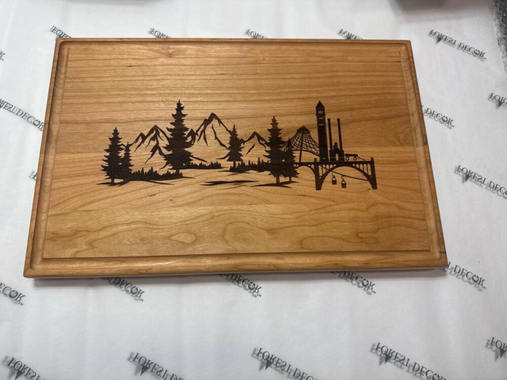 Logo cutting boards for restaurants