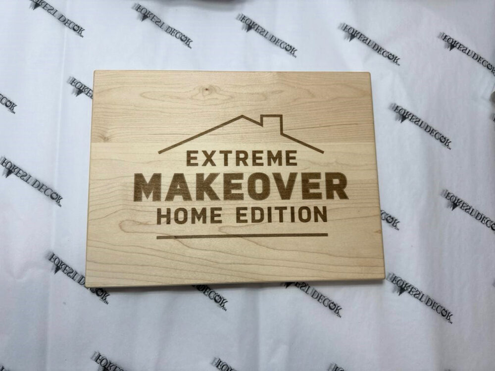 Logo cutting boards for realtors
