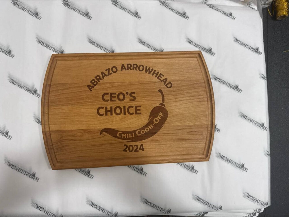 Logo cutting boards
