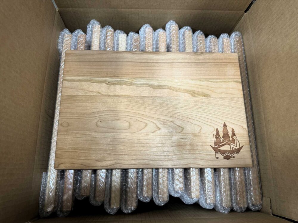 Logo cutting boards for sale