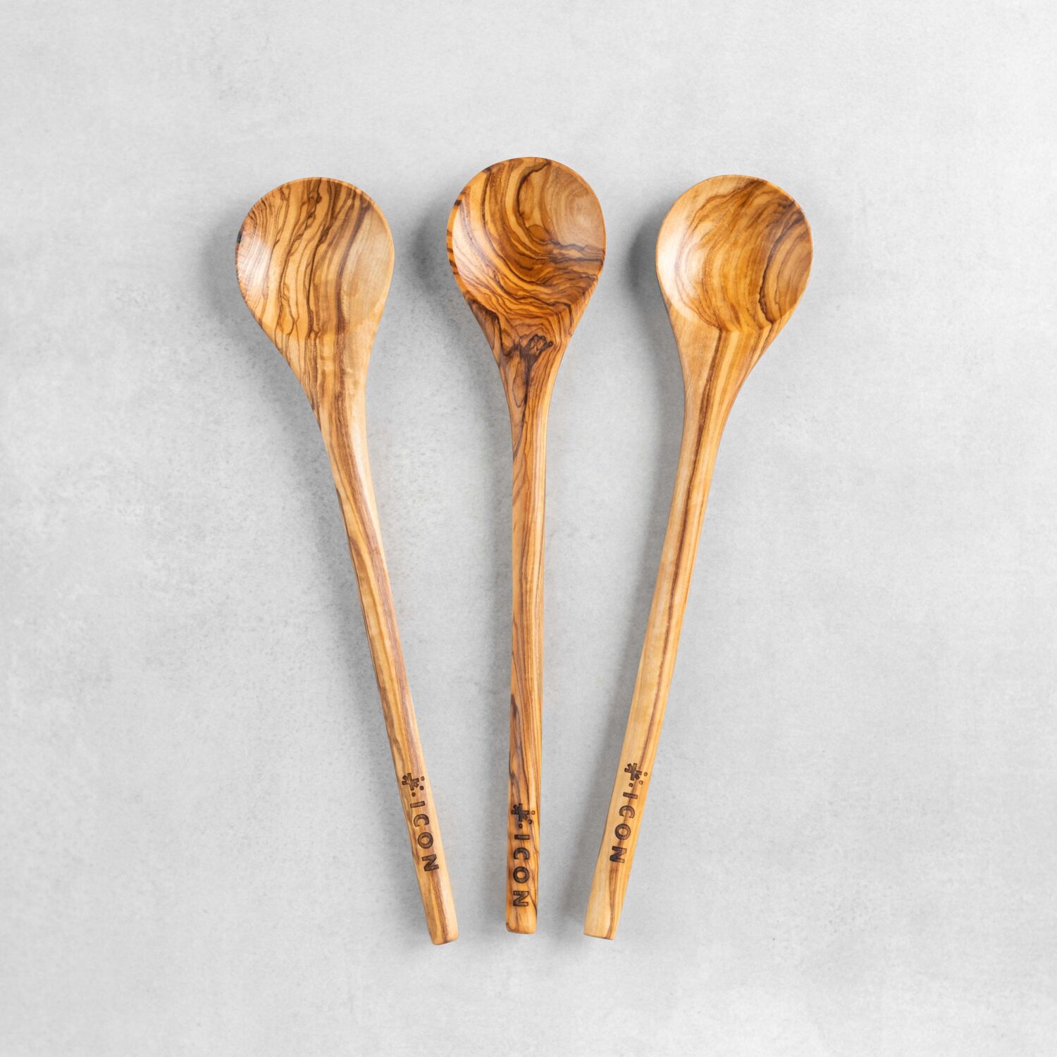 Olive wood spoons for corporate gifting