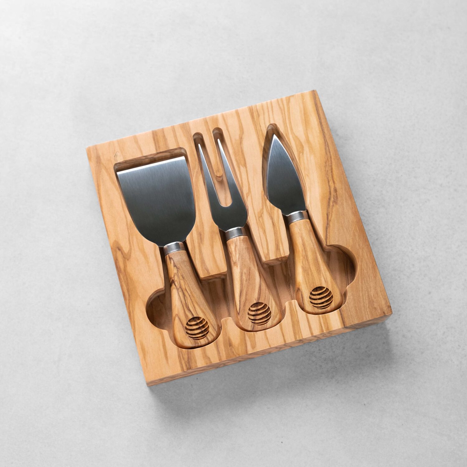 Corporate Logo cheese knives Boxes