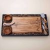 Personalized Olive Wood Charcuterie Gift Box