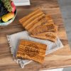Olive Wood Charcuterie Board with Logo Oval