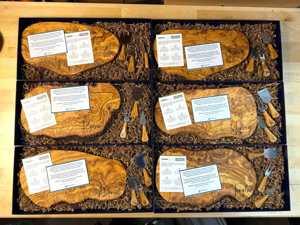 Olive wood Charcuterie cutting boards online