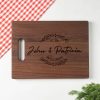 Personalized Bamboo Cutting Board with Handle