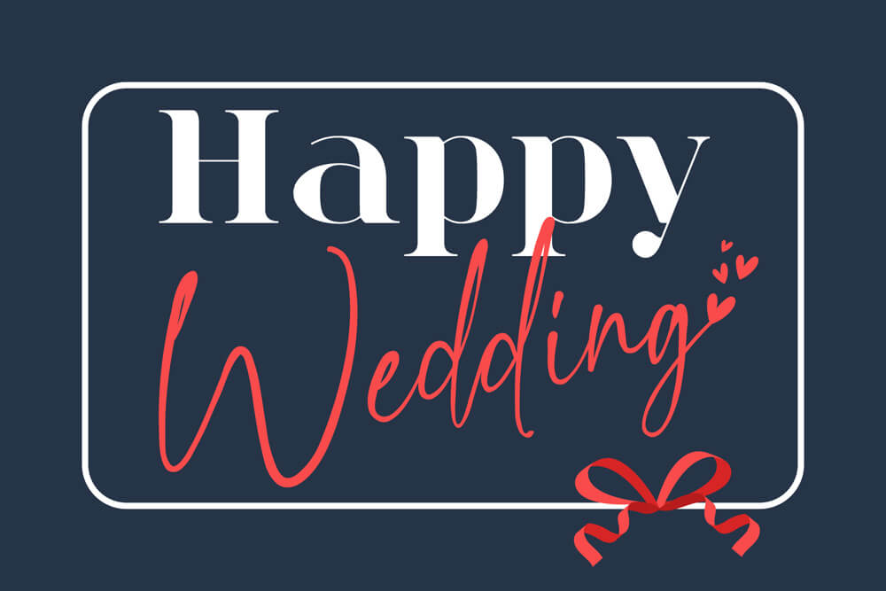 Happy Wedding