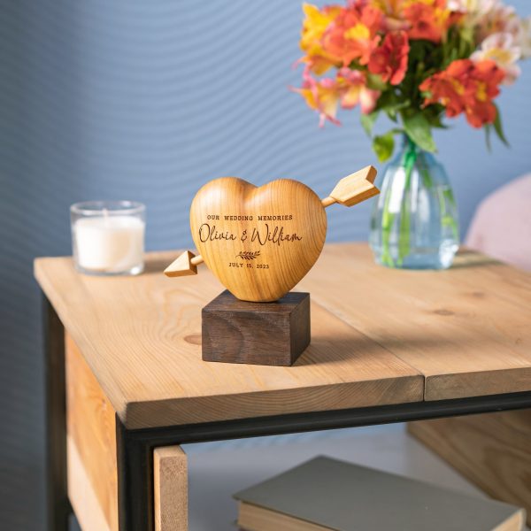 Pet Memorial Wooden Heart