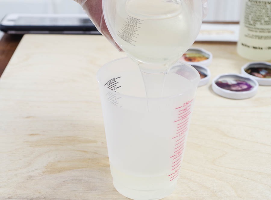 Dividing the mixture