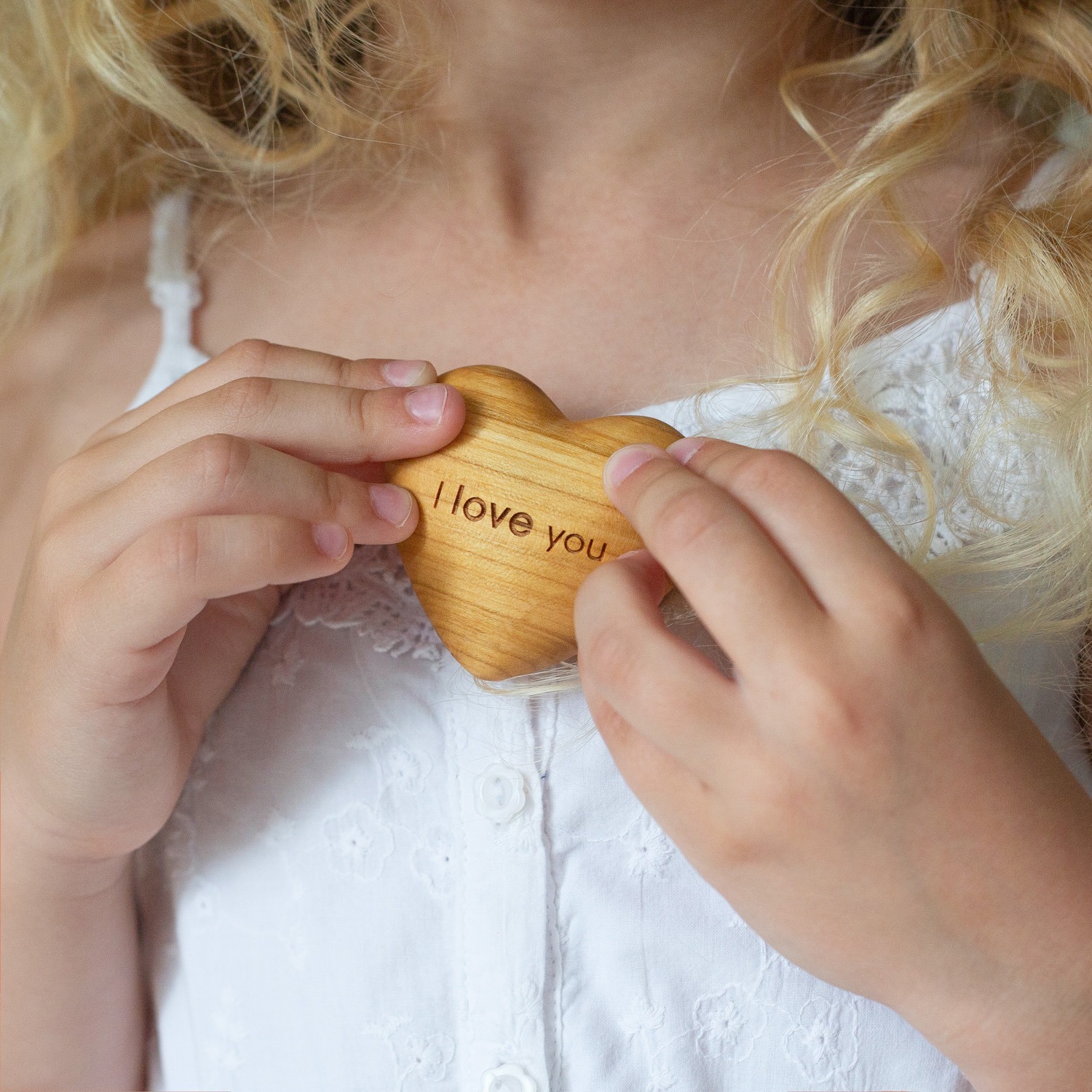 3D Wooden Heart with Engraving
