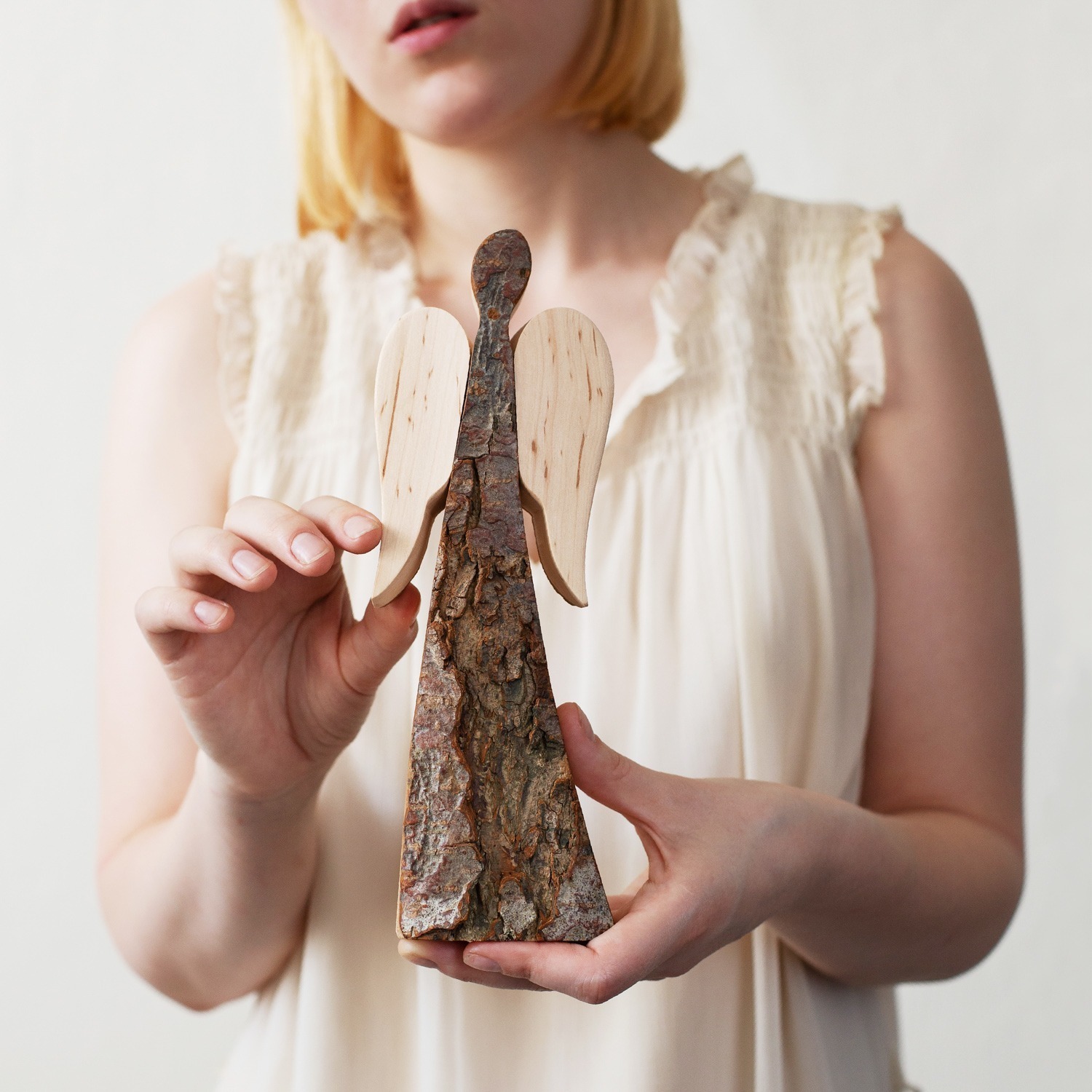 Angel Wood Decoration