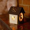 Nativity Scene Tealight Candle Holder