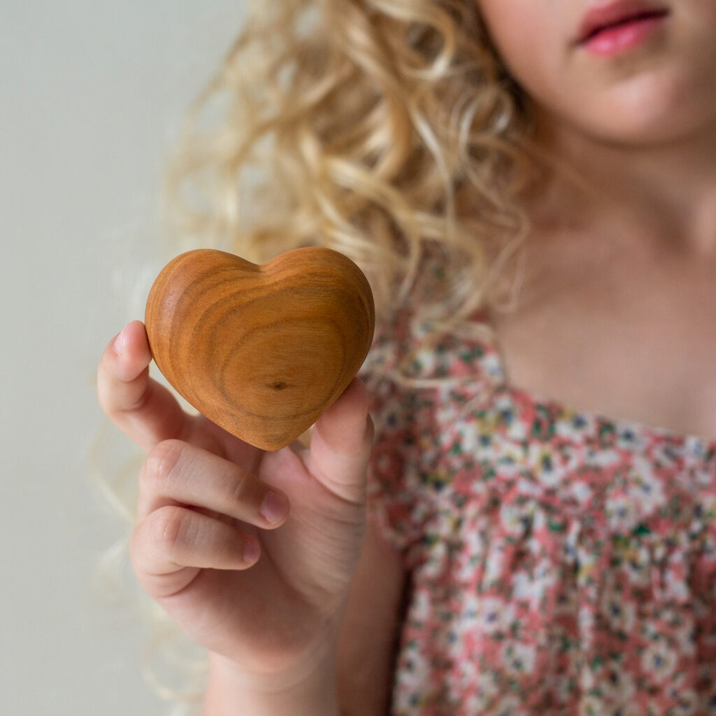 Wooden Heart Engraving