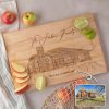 Personalized Home Sweet Home Engraved Cutting Board