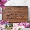Personalized Home Sweet Home Engraved Cutting Board