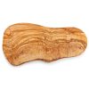 Live Edge Olive Wood Cutting Board - Oval