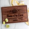 Personalized "Master of the Flame" BBQ Cutting Board