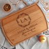 Custom Engraved Cutting Board with Names