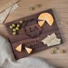 Custom Engraved Cutting Board with Names & Date