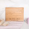 Personalized Wedding Cutting Board for couples