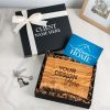 Live Edge Boards with Logo Charcuterie Gift & Employee Appreciation